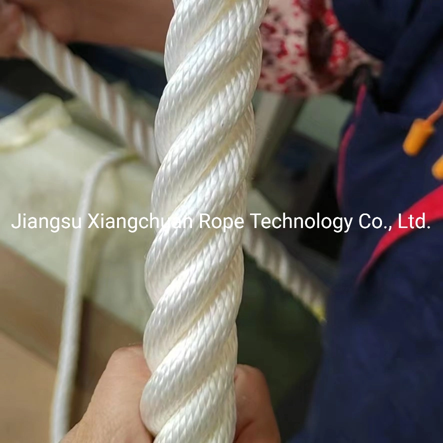 PP/PE Polypropylene Tugboat Hmpe Hemp Metallic Hollow Core 12mm UHMWPE Plastic Factory Twisted Cotton Telstra Safety Towing Synthetic Winch HDPE Rope