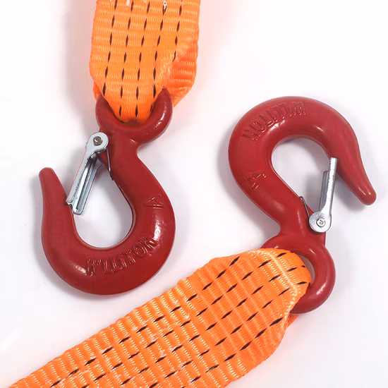 복구 도구 고강도 폴리에스테르 범용 자동차 견인 스트랩