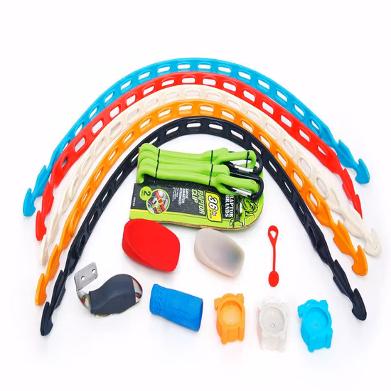 고무 번지 코드, 자전거, 화물 및 캠핑용 구멍이 있는 고강도 번지 코드